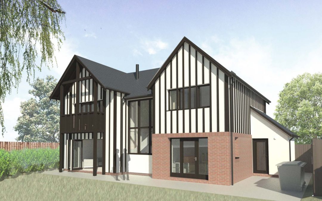 Low Energy Home on Narrow Town Centre Site, Newport, Shropshire